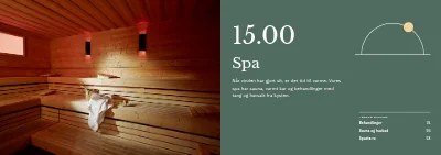 Side 22–23 af Gæsteguide for badehotel – 48 sider
