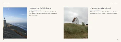 Pages 18–19 of Guest directory for a seaside hotel – 48 pages