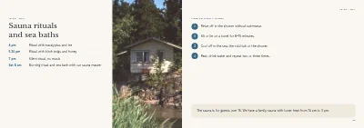 Pages 26–27 of Guest directory for a seaside hotel – 48 pages