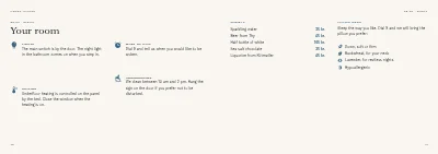 Pages 40–41 of Guest directory for a seaside hotel – 48 pages