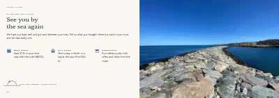 Pages 46–47 of Guest directory for a seaside hotel – 48 pages