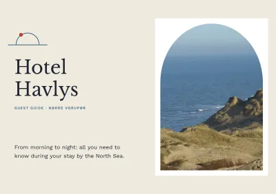 Guest directory for a seaside hotel – 48 pages