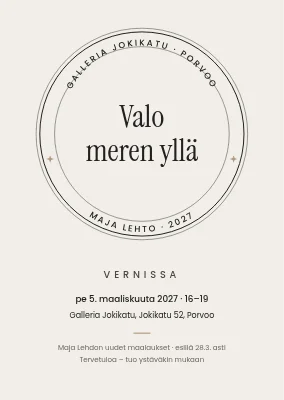 Avajaiskutsu Helsingøriin — kutsu