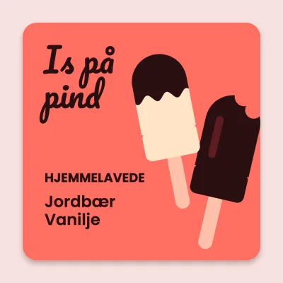 Hjemmelavede ispinde