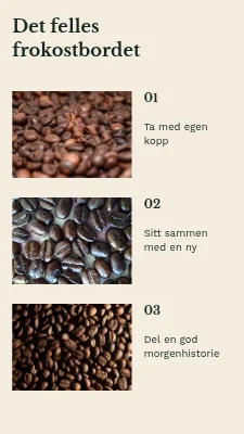 Side 2 av Det delte frokostbordet · Bokomslag
