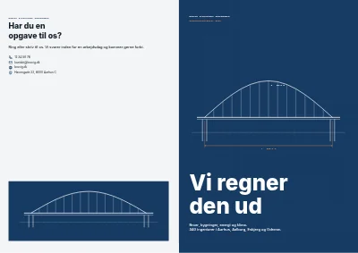 Omslag af Virksomhedsprofil for rådgivende ingeniørfirma – 32 sider