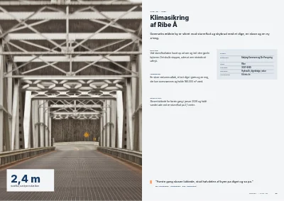 Side 22–23 af Virksomhedsprofil for rådgivende ingeniørfirma – 32 sider