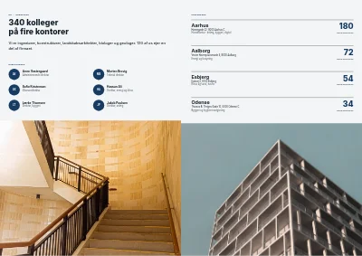 Side 26–27 af Virksomhedsprofil for rådgivende ingeniørfirma – 32 sider