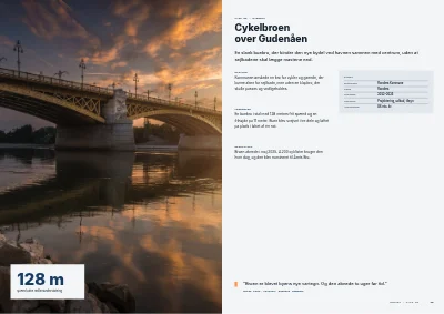 Side 14–15 af Virksomhedsprofil for rådgivende ingeniørfirma – 32 sider