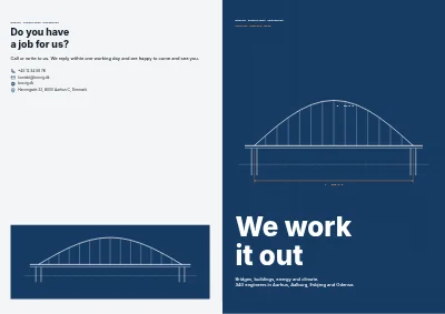 Cover of Company profile for an engineering consultancy – 32 pages