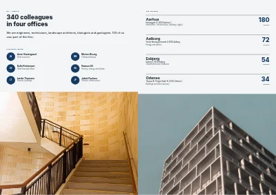 Pages 26–27 of Company profile for an engineering consultancy – 32 pages