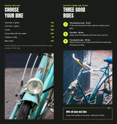 Σελίδα 2 του Bike hire and routes