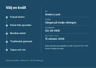 Sida 2 av Presentkort — matlagningskurs