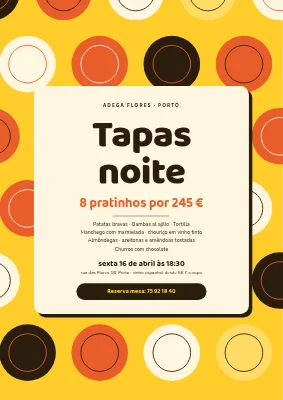 Noite de tapas — pratinhos