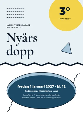 Vinterbad — nyårsdoppet