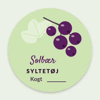 Solbær i klase