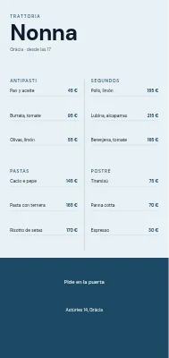 Trattoria Lygte — Nordvest