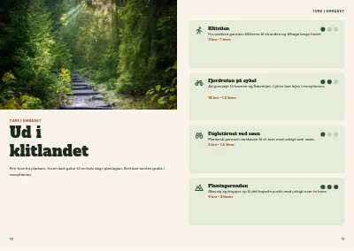 Side 10–11 af Velkomsthæfte for campingplads – 16 sider