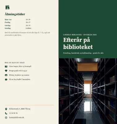 Bibliotekets efterår