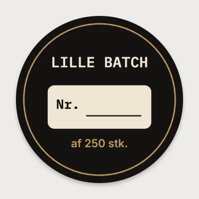 Lille batch med nummer