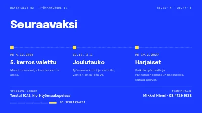 Sivu 6 – Rakennushanke — tilannekokous