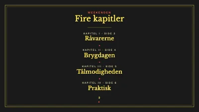 Side 2 af Ølbrygning for begyndere — brygweekend