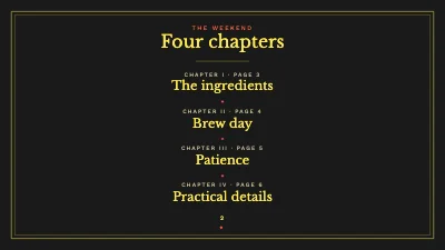 Page 2 of Home brewing for beginners — brew weekend