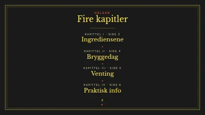 Side 2 av Hjemmebrygging for nybegynnere — bryggehelg