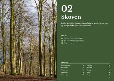 Side 24–25 af Fugleguide for naturcenter – 96 sider