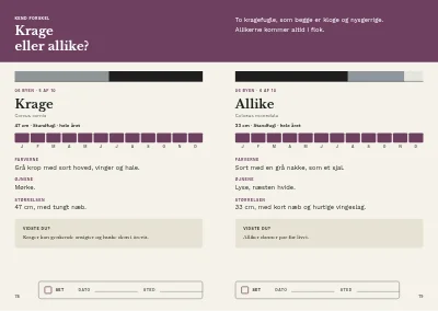 Side 78–79 af Fugleguide for naturcenter – 96 sider