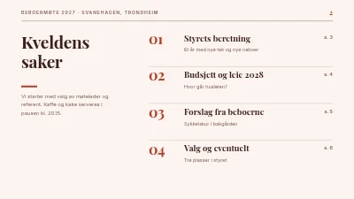 Side 2 av Beboermøte — boligområde