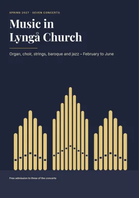 Programme for church concerts – 16 pages