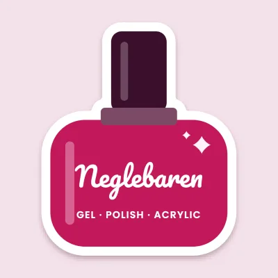 The nail polish bottle