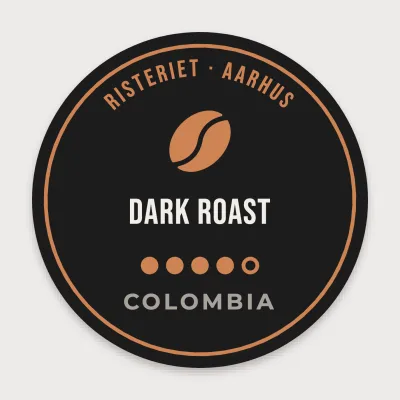 Dark roast coffee