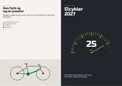Omslag af Produktguide for cykelforhandler med elcykler – 24 sider