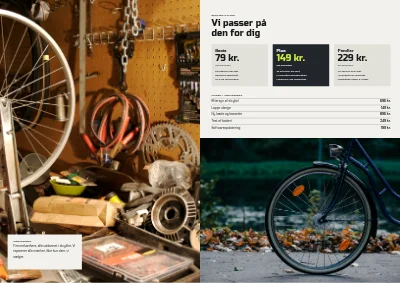 Side 20–21 af Produktguide for cykelforhandler med elcykler – 24 sider