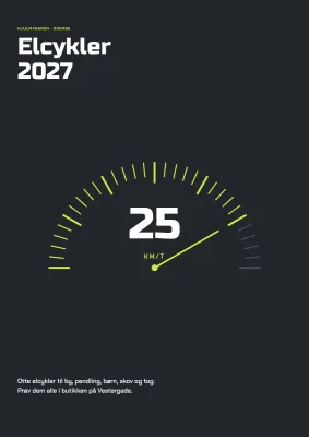 Produktguide for cykelforhandler med elcykler – 24 sider