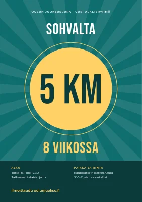 Juoksuryhmä aloittelijoille