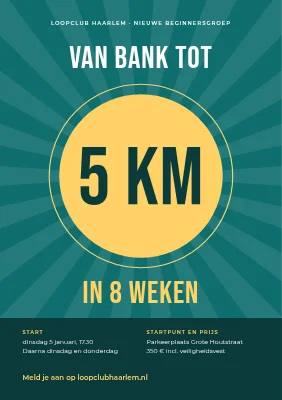 Hardloopgroep voor beginners