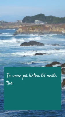 Side 3 av En dag ved havet · helgepostkort