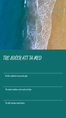 Sida 2 av En dag vid havet · vykort för helgen