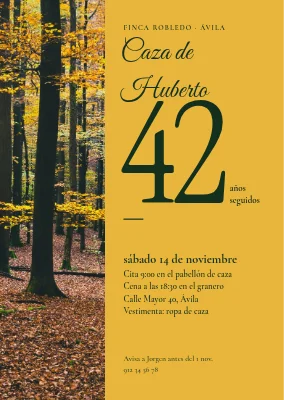 Cacería y cena de Hubertus — Kolding
