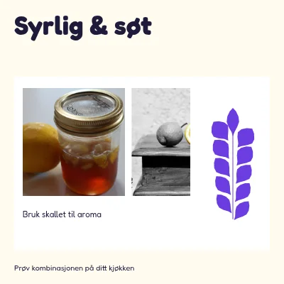 Skarp og søt · levende læring