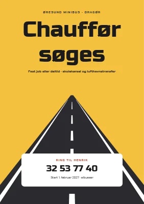 Chauffører søges til minibusser i Dragør