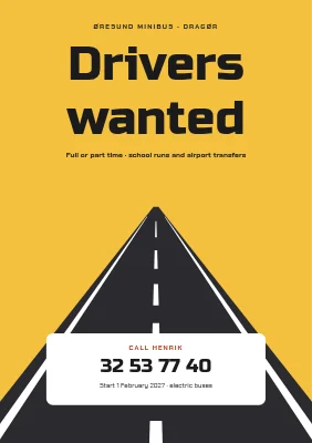 Minibus drivers wanted in Dragør