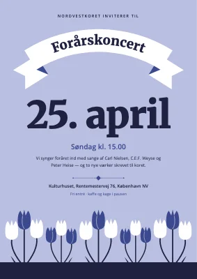 Forårskoncert — kor i Nordvest