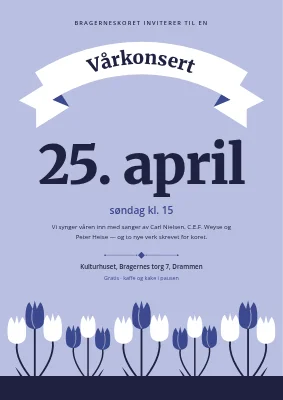 Vårkonsert — kor i Nordvest