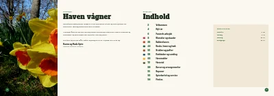 Side 2–3 af Sæsonkatalog for havecenter – 96 sider