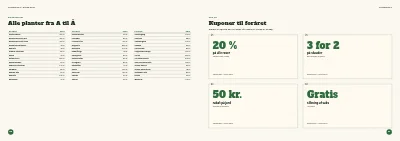 Side 90–91 af Sæsonkatalog for havecenter – 96 sider