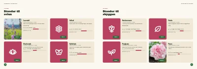 Side 16–17 af Sæsonkatalog for havecenter – 96 sider